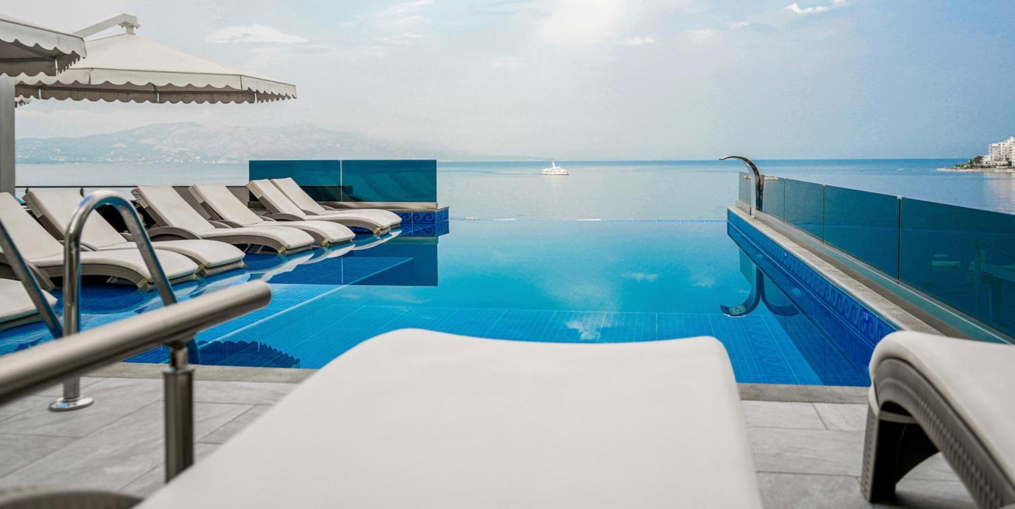 Hotel Serxho ساراندا المظهر الخارجي الصورة